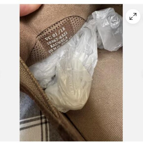 Men’s Olukai Kauwela Slip On Leather Shoes Size 10 Comfort Walking - Picture 3 of 6